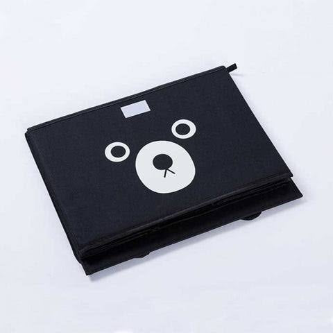 Cartoon Panda Foldable Storage Box – Kids Toy Organizer Bin with Lid