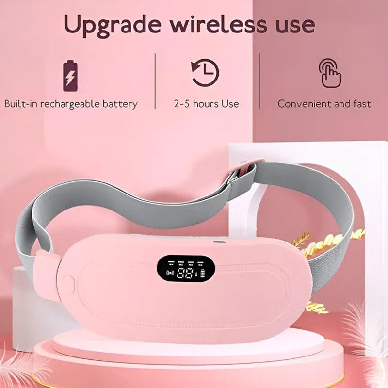 Electric Heating Waist Belt – Rechargeable Pain Relief & Menstrual Heating Pad